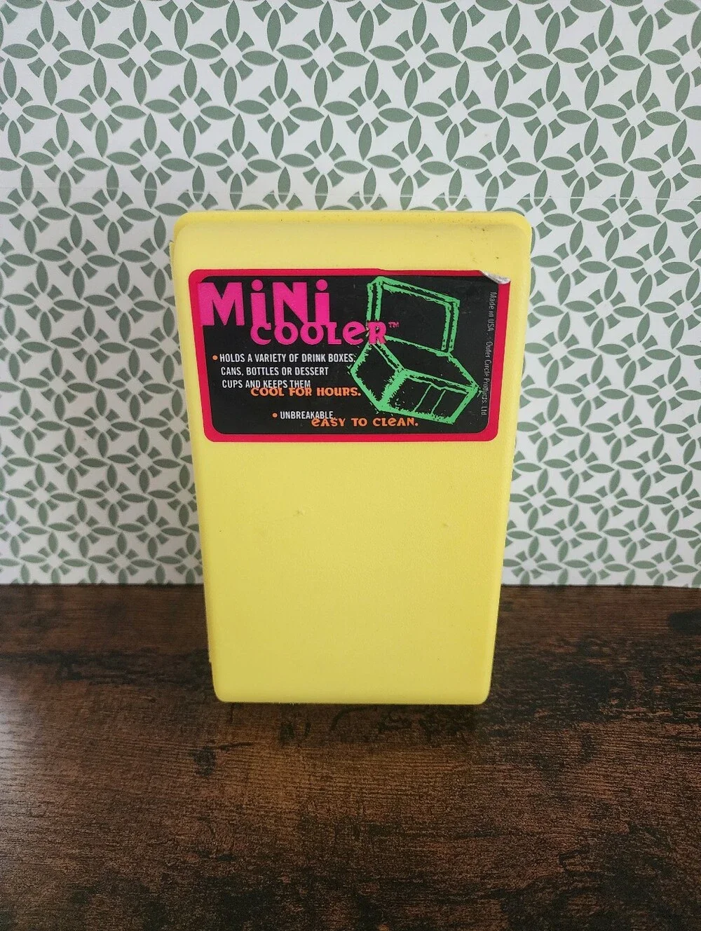 1993 Mini Plastic Cooler
